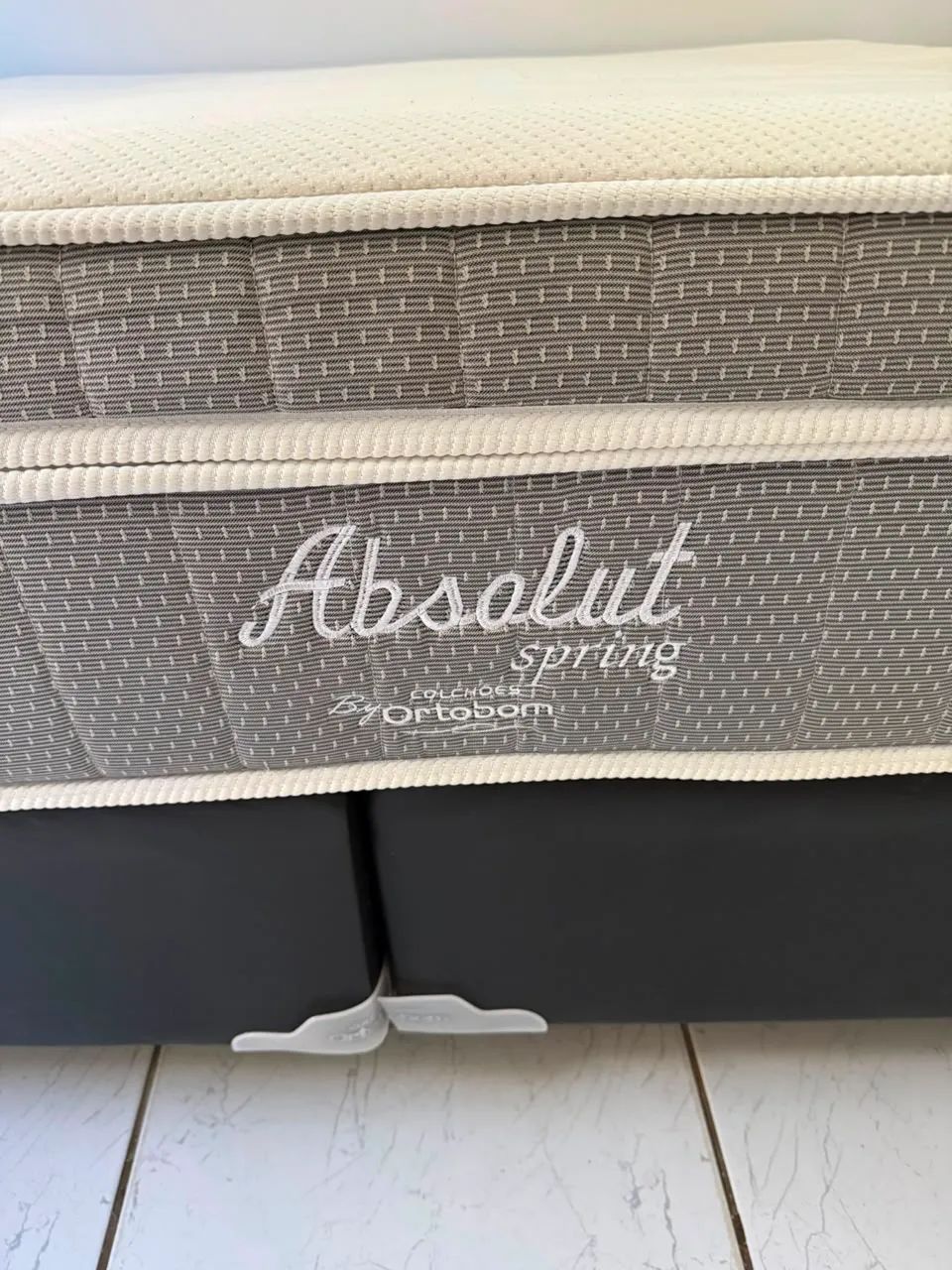 Cama king size Absolut Spring - Ortobom - Foto 2