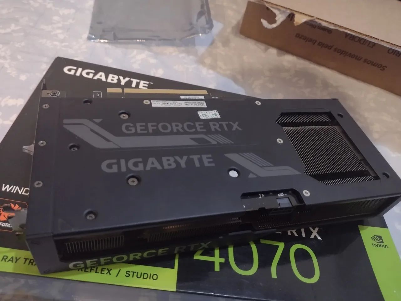 RTX 4070 12GB - Estado de seminova - para 4k com DLSS - Tem poder para Path Tracing  - Foto 5
