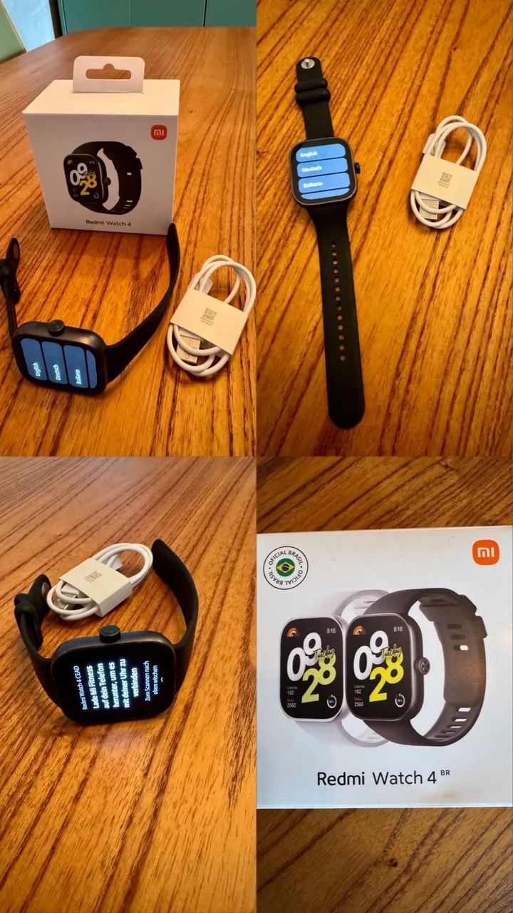 Smart Redmi Watch 4 Xiaomi seminovo