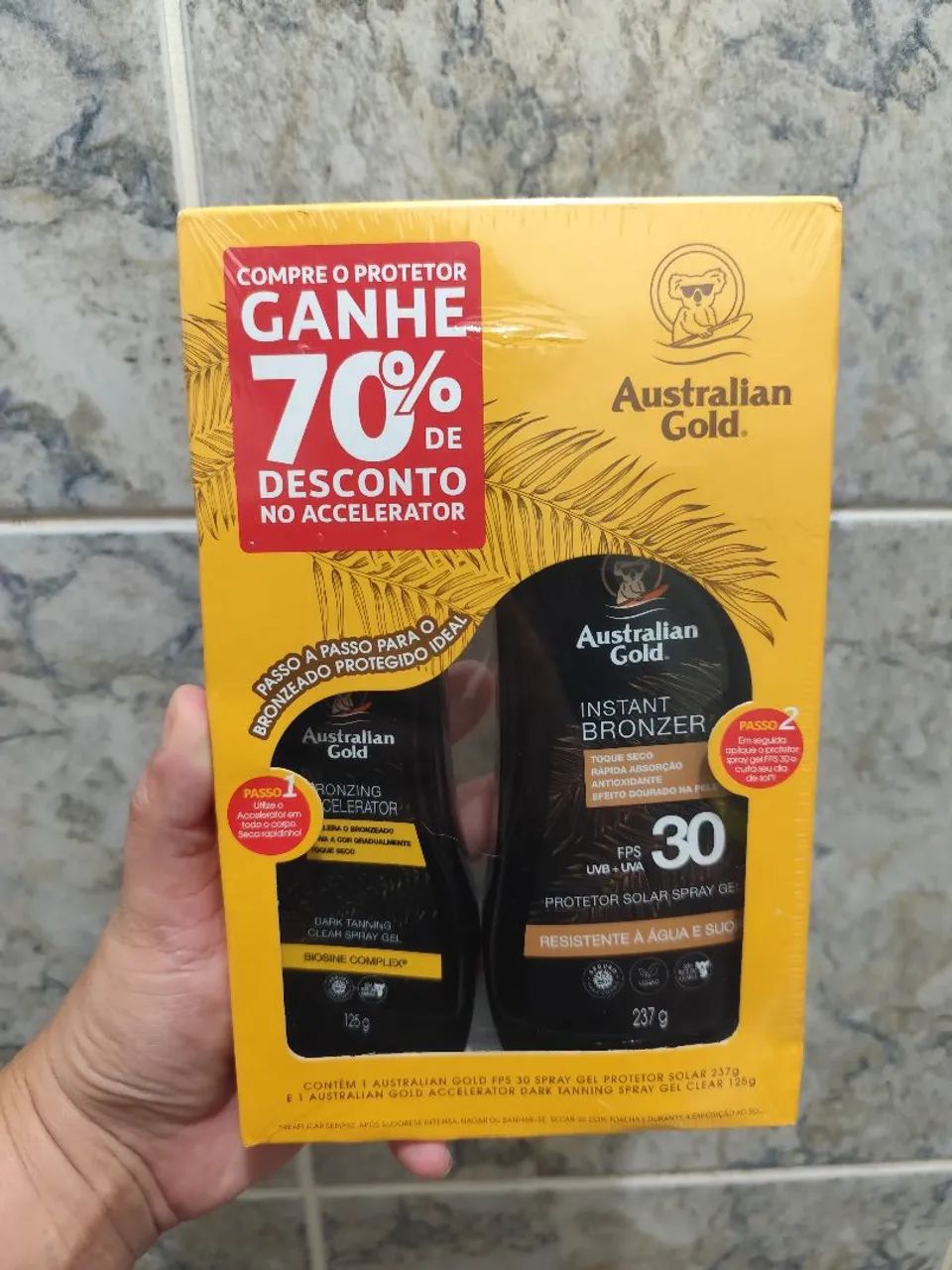 Kit Australian Gold Bronzeador