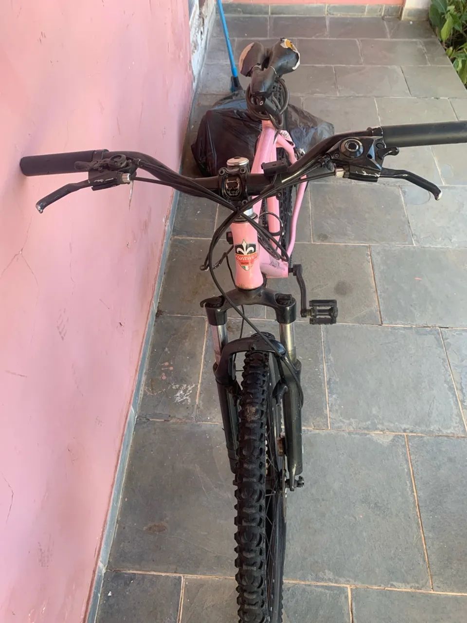 Bicicleta rosa  - Foto 3