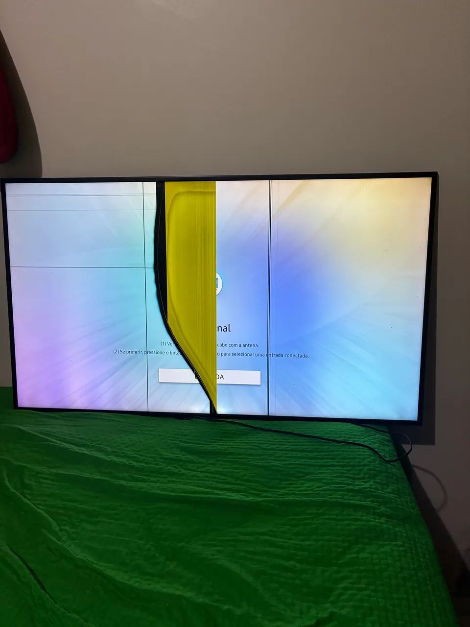 TV SAMSUNG 50 Polegadas  retirada de peças mil reais(aberto a proposta) - Foto 3