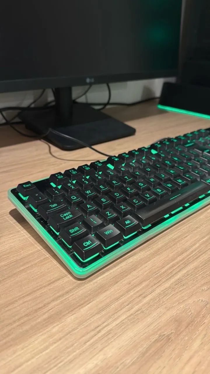 Teclado Redragon Dyaus 2 Membrana RGB - Foto 2