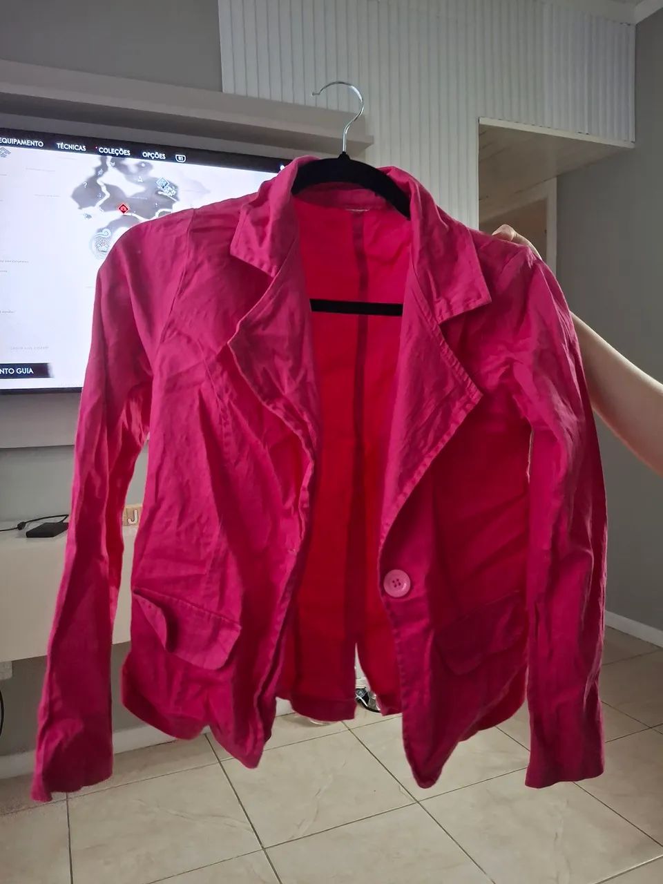 Vendo blazer rosa 