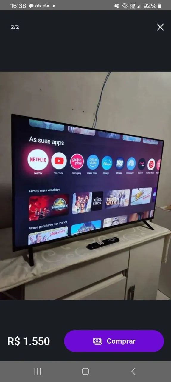 TV 50 polegadas  - Foto 2