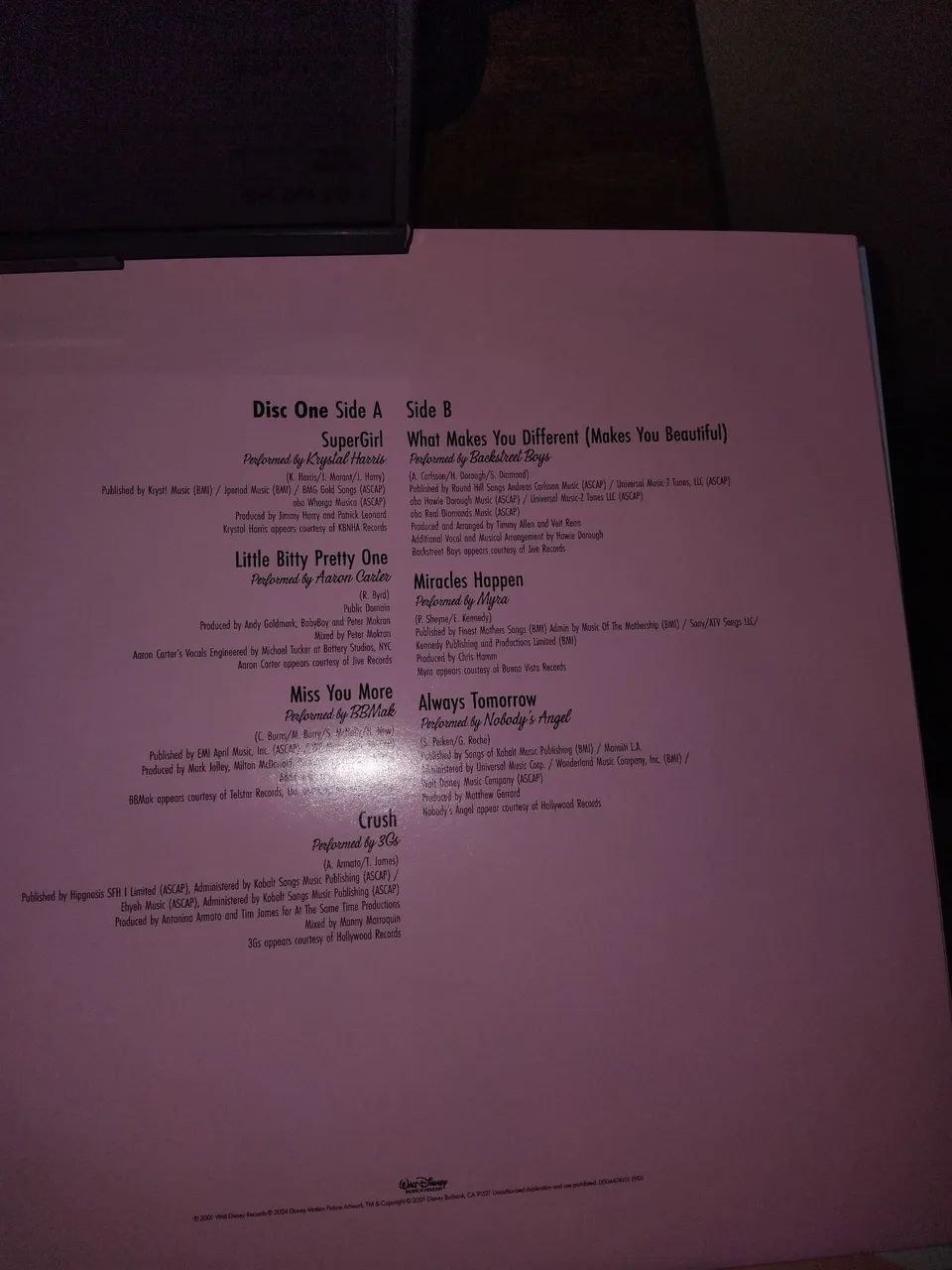 Vinil The princess Diaries Soundtack duplo raro  - Foto 2
