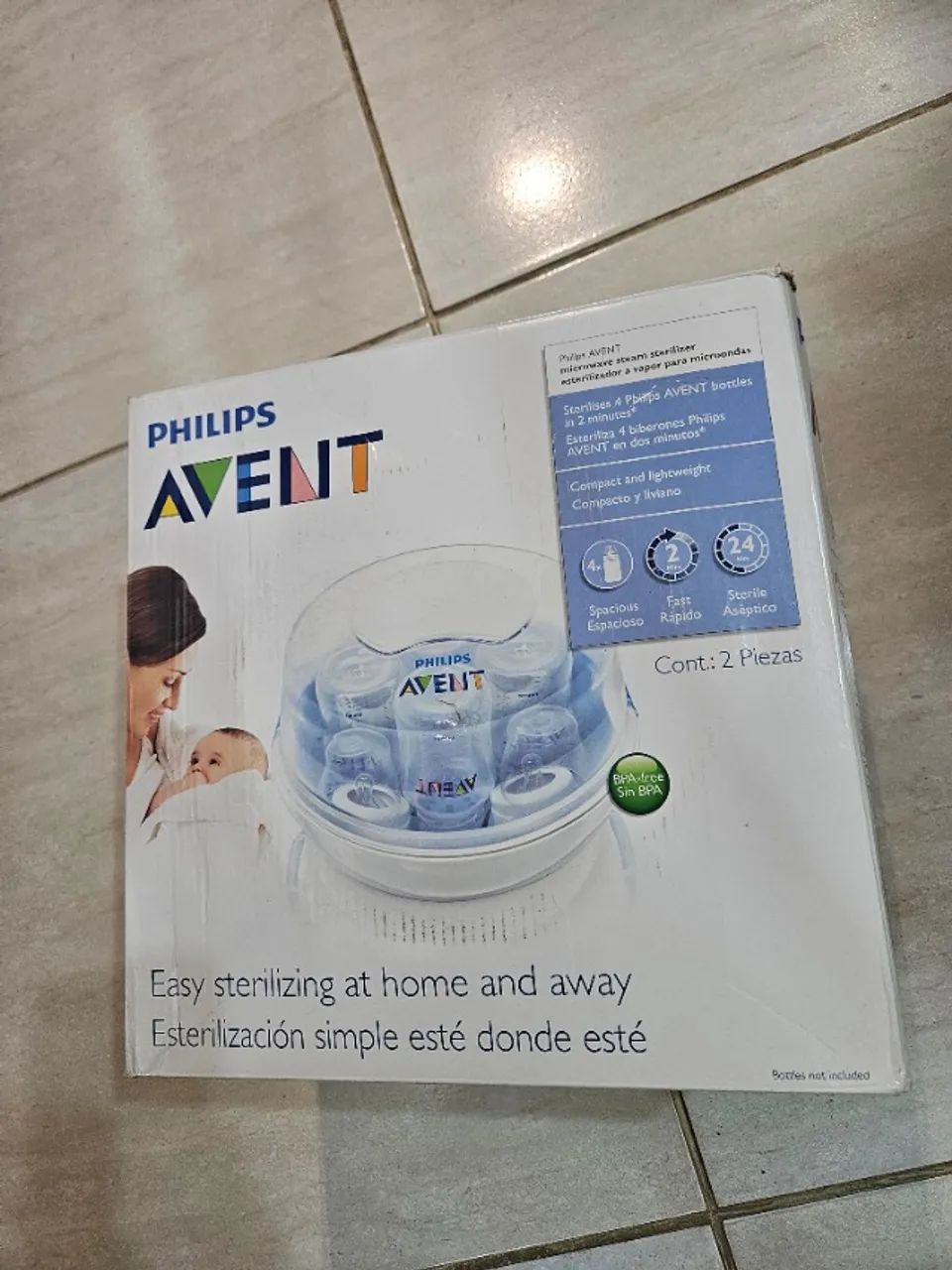 Estelizador de mamadeira Avent