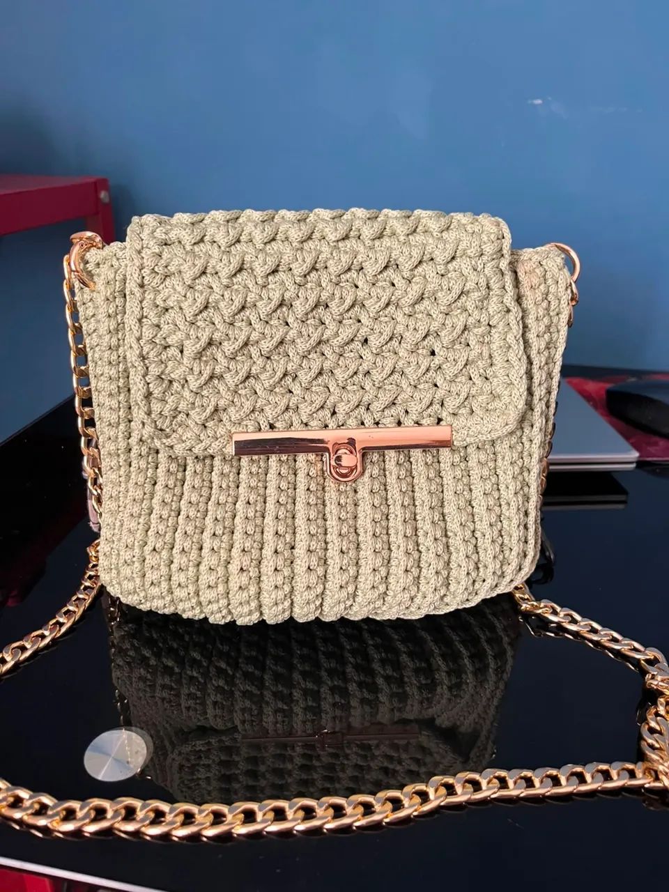 Bolsa de crochê 