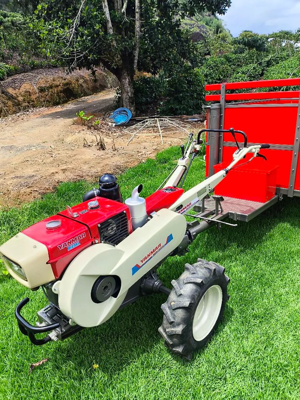 Micro Trator yanmar tc14 Tobata  - Foto 4