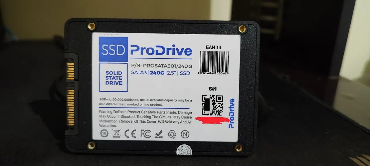 SSD SATA 240gb