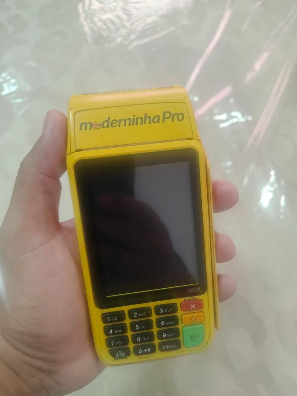 Máquina de cartão Moderninha Pro