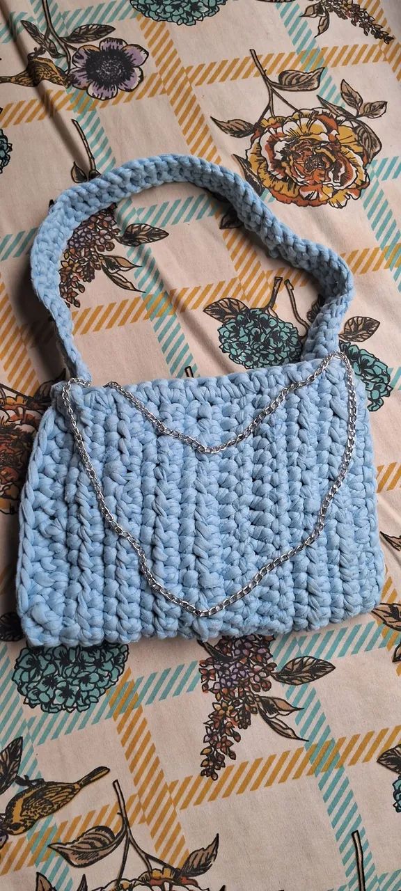 Bolsa de crochê  - Foto 3