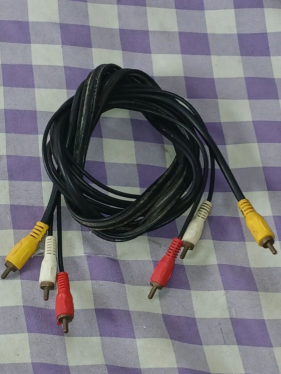 Cabo Audio e Vídeo RCA AV 3x3 - 2 Metros<br> - Foto 2