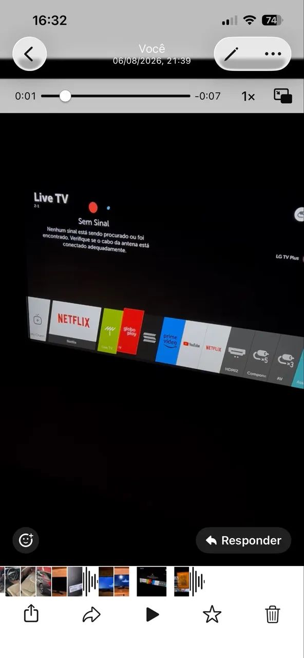 Smart TV LG 28 polegadas - Foto 3
