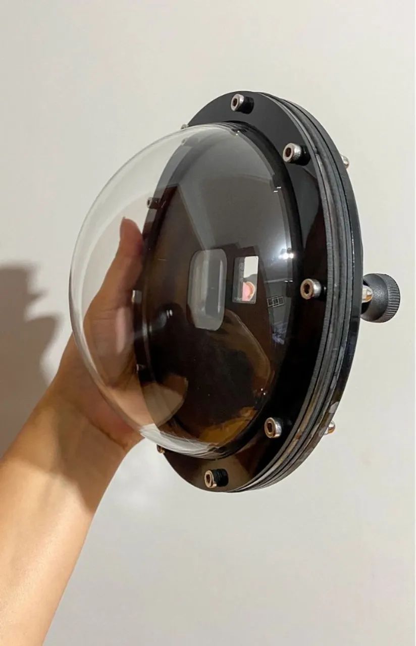 Dome Para Gopro 5-6-7 Black Meudome - Bastão Brinde - Foto 3