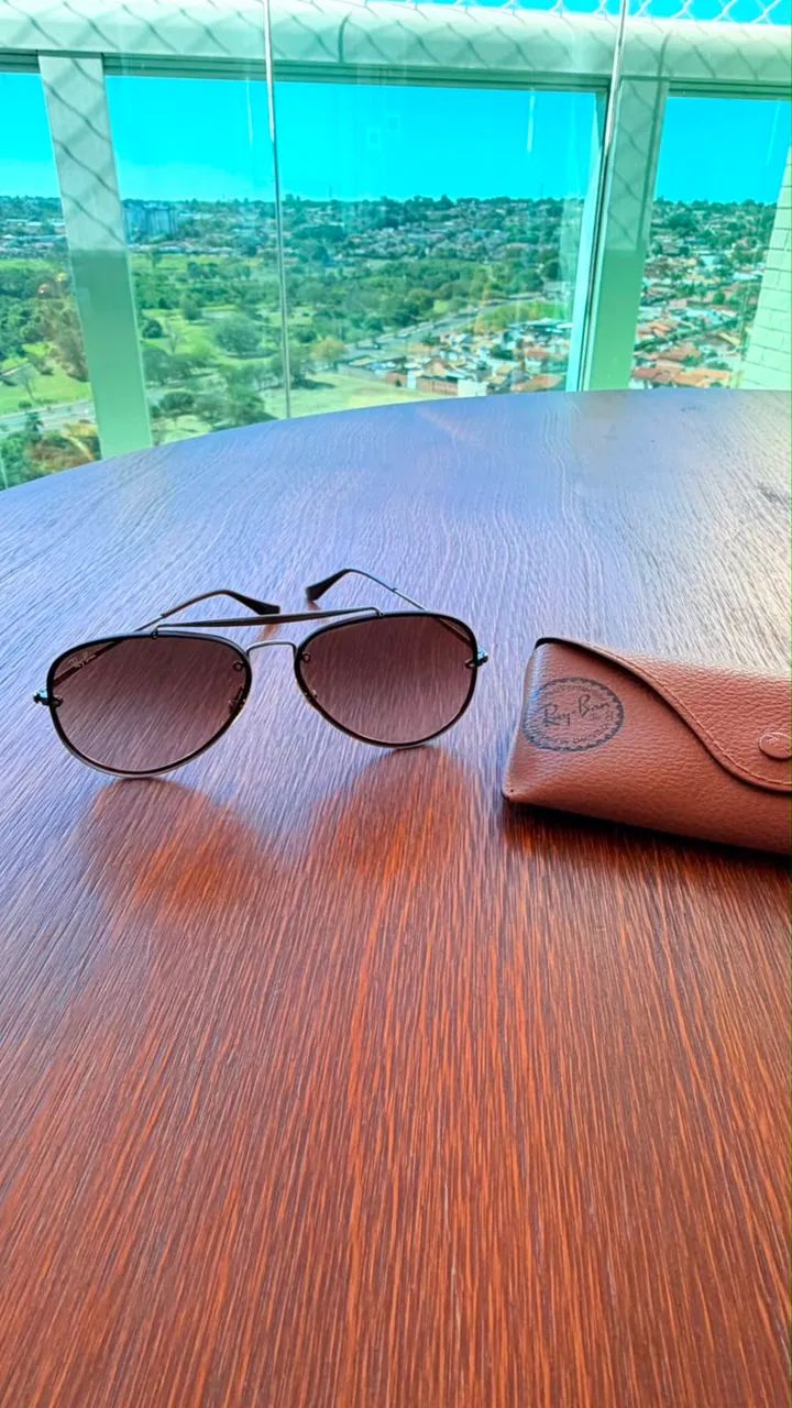 óculos de sol Ray-Ban Blaze Aviator - Foto 3