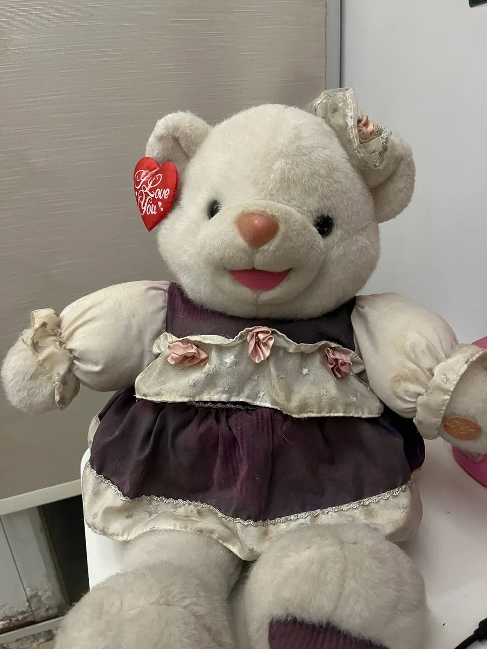Urso de pelúcia branco  - Foto 2