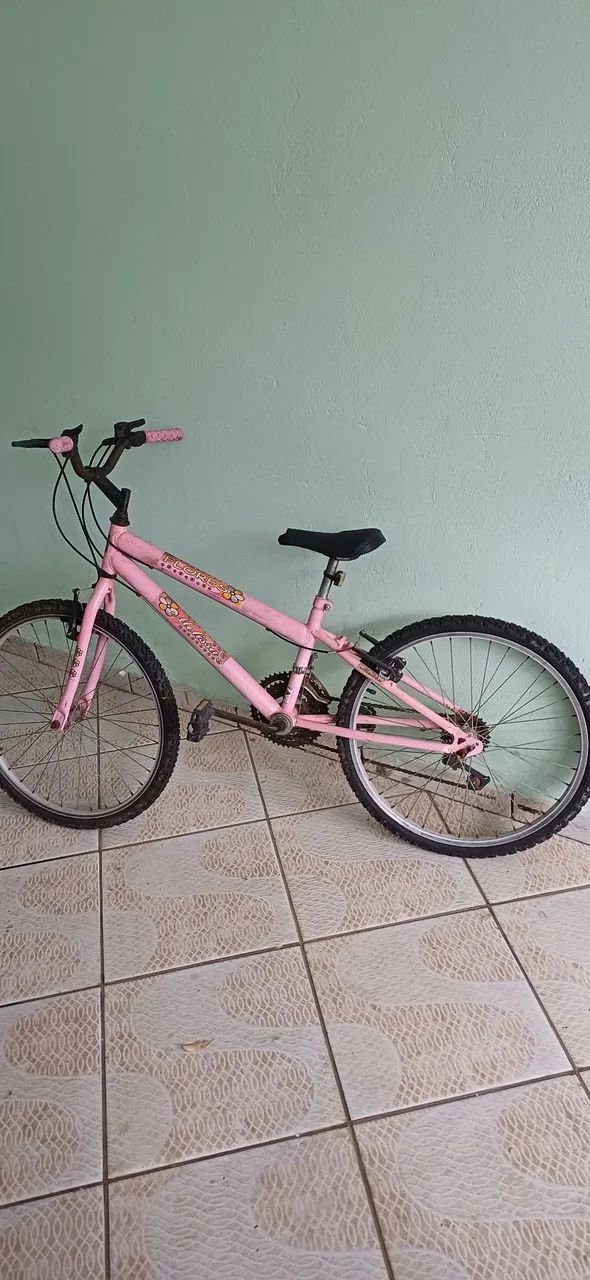 Bicicleta Rosa Aro 24 - Foto 2