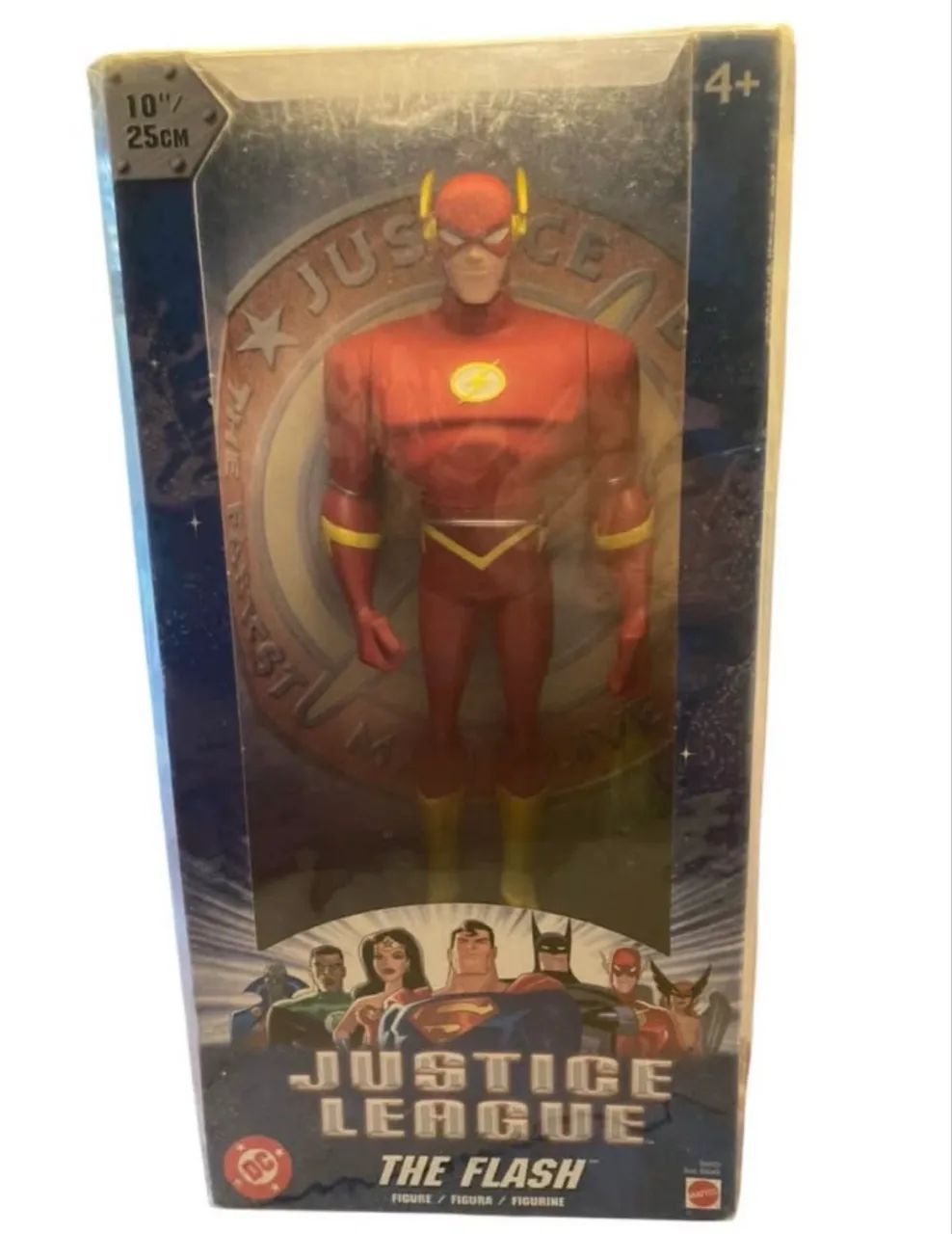 Dc aJustice League - The Flash - 25 Cm - Mattel 2003 