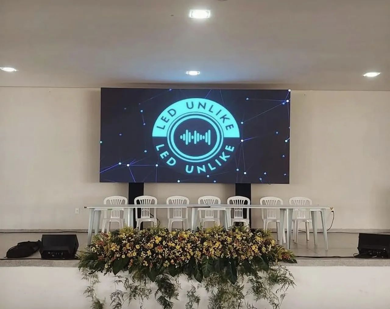 PAINEL DE LED - SOM - PALHAÇO - ILUMINAÇÃO  - Foto 3