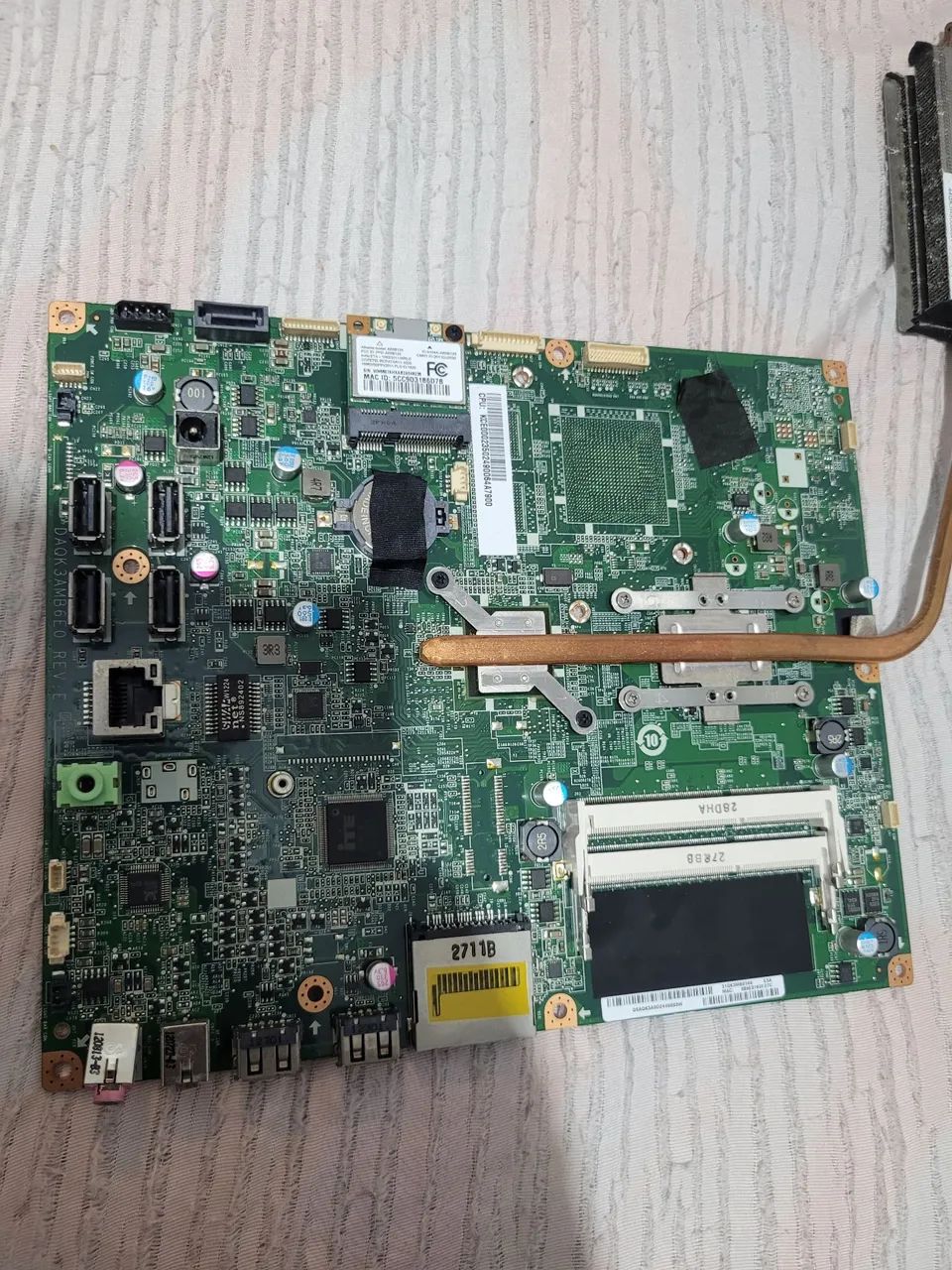 Placa mãe all in one acer az1100 funcionando perfeitamente  - Foto 2