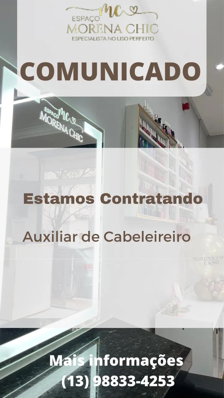VAGA PARA MANICURE E CABELEIREIRA ? - Foto 3