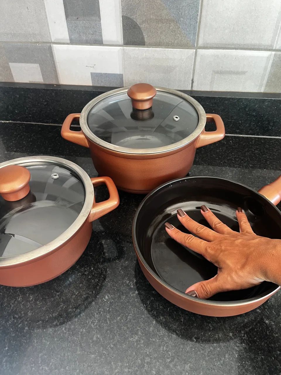 Kit panelas Ceraflame - cerâmica   - Foto 2