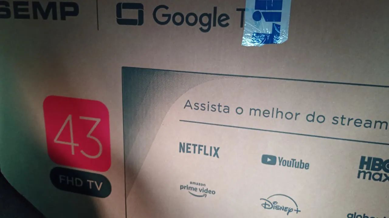 Tv smart TCL 43 polegadas na caixa lacrada com nota fiscal  - Foto 4