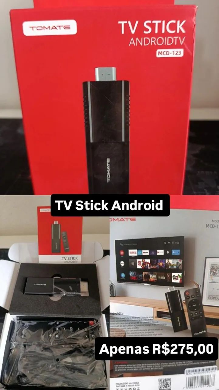Tv Stick Android com Google assistente / OFERTA IMPERDÍVEL  - Foto 5