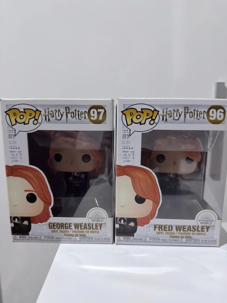 Funko pop Harry Potter COMBO GÊMEOS Fred e George.