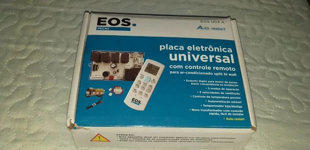 Placa universal Ar condicionado Split 9 btus