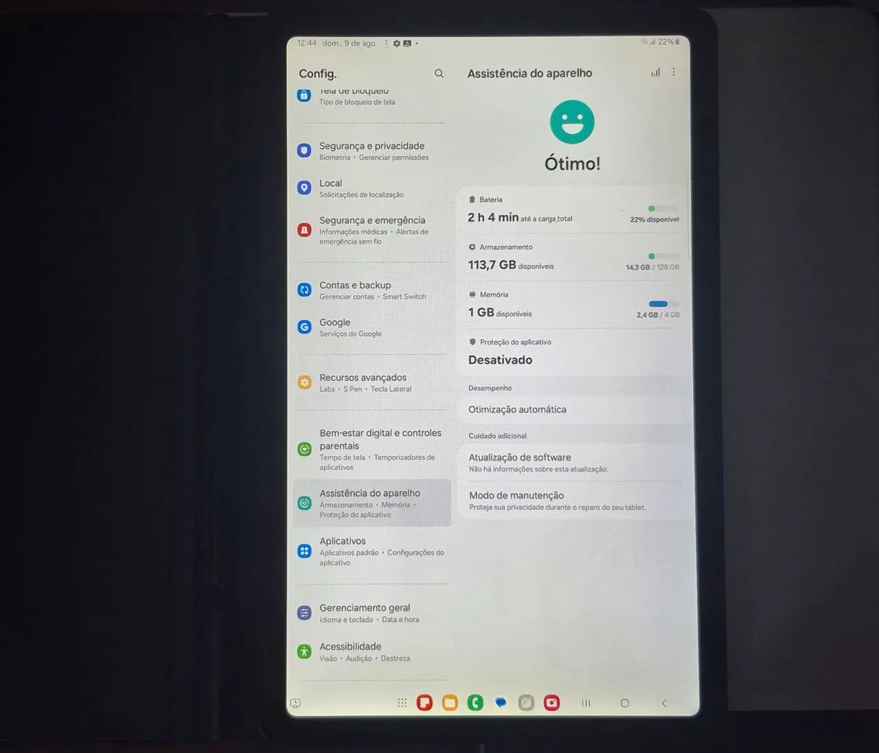 Tablet S6 lite 128 Giga - Foto 2