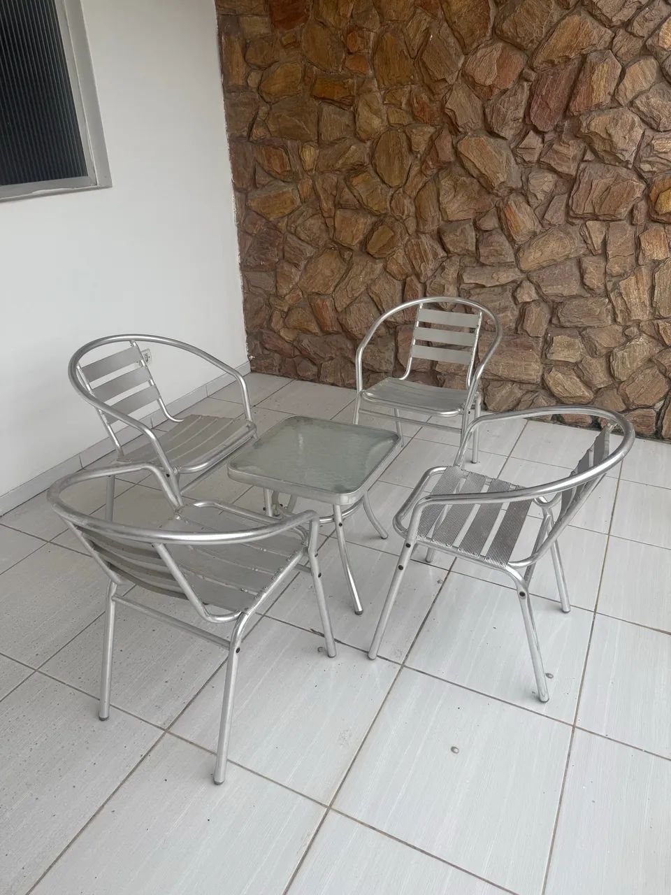 Cadeira Alumínio  - Foto 2