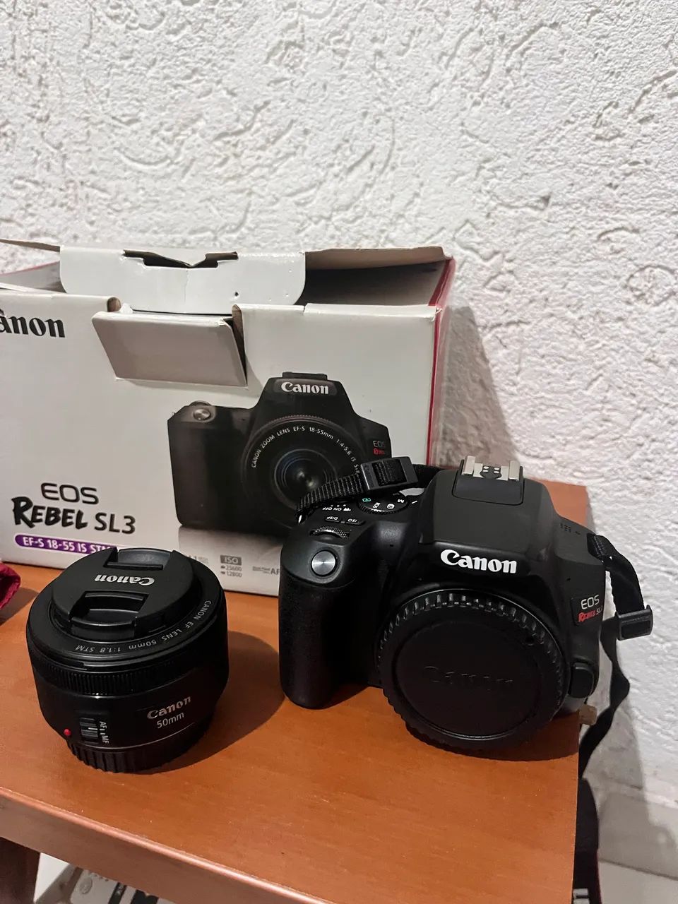 Cânon SL3+ 2 lentes 