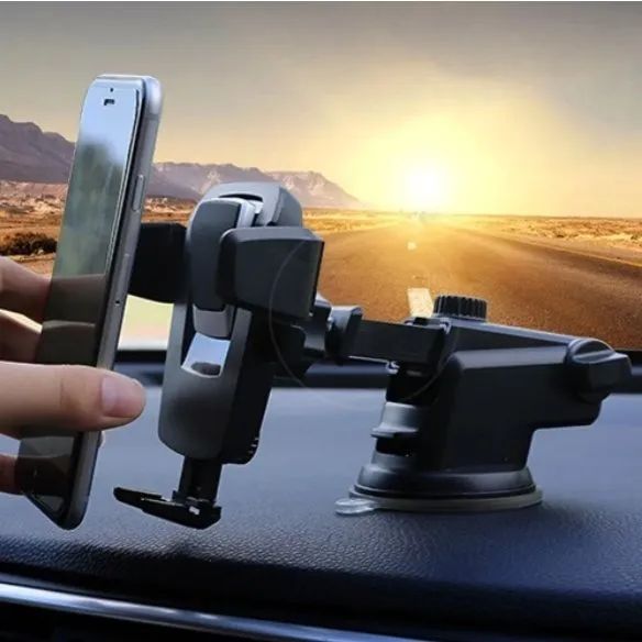  Suporte Veicular Celular Gps Ventosa Gruda Painel Automático - Foto 2