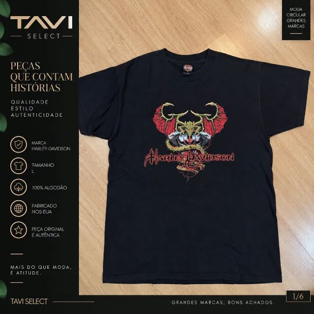 Camiseta Harley-Davidson Las Vegas - Foto 5