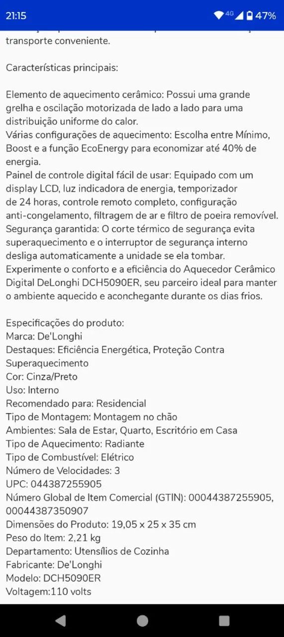 Aquecedor eletrico  - Foto 5