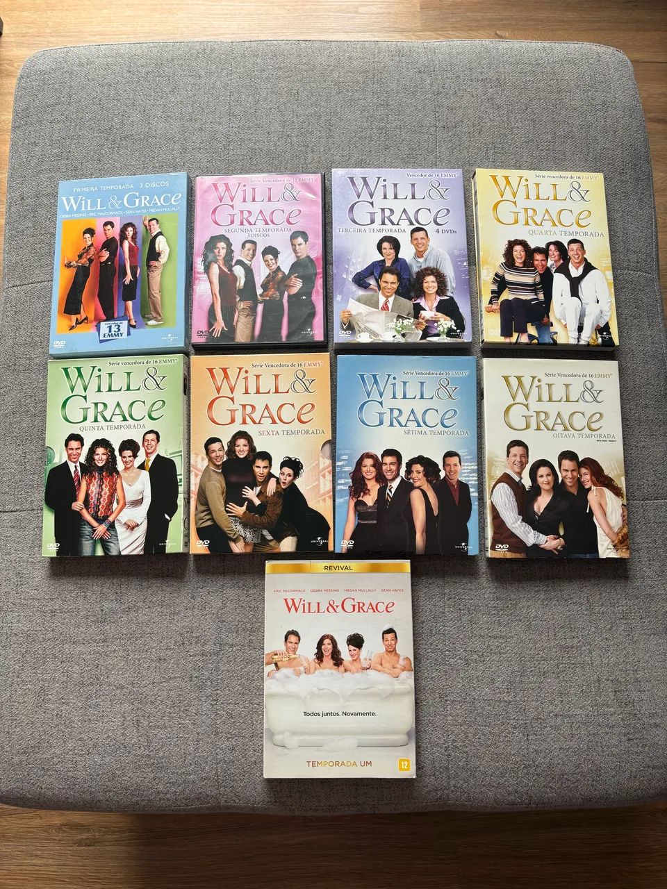 coleção will & grace 1a a 9a temporada completa dvd box will e grace revival
