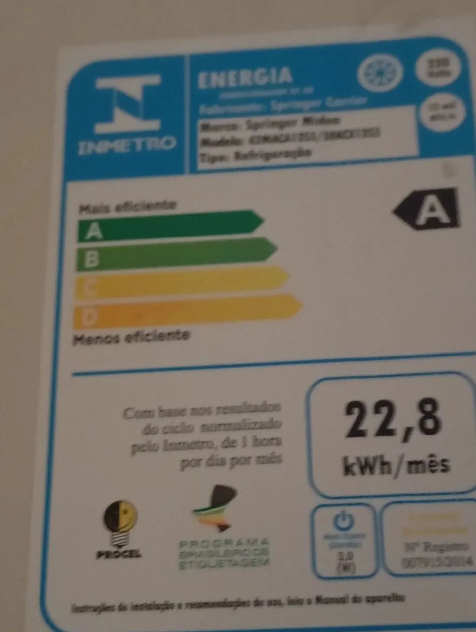 Ar condicionado Midea Split Hi Wall - Foto 5
