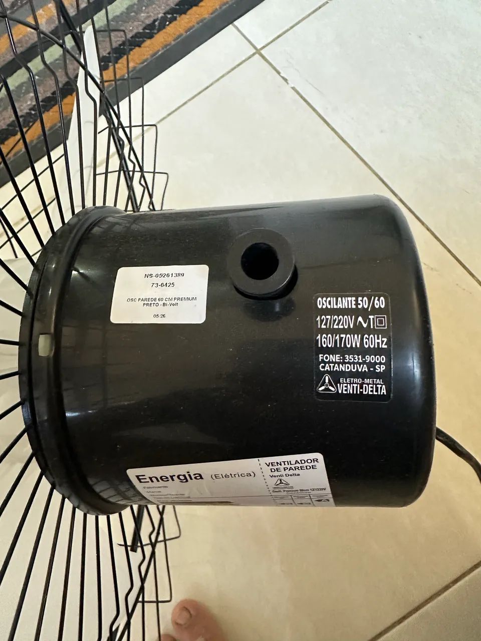 Ventilador de parede - Foto 2