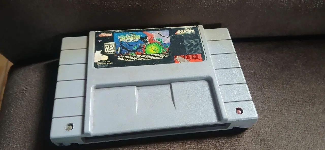 Cartucho super nintendo original Spawn