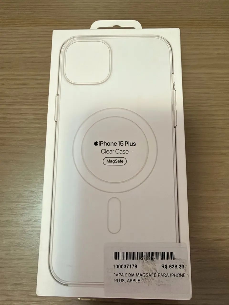 capa iPhone 15 plus clearcase magsafe Apple
