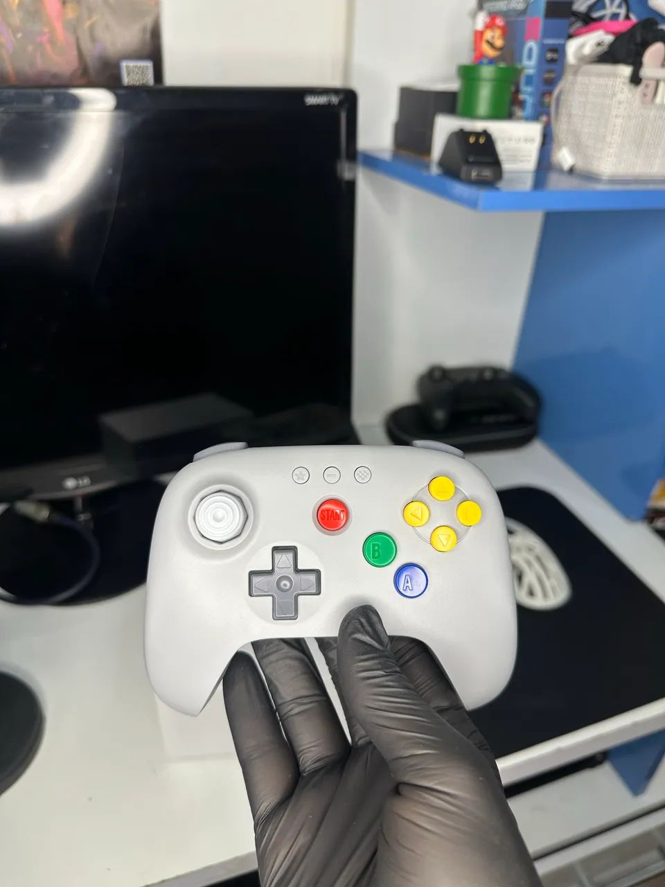 Controle 8BitDo 64 Bluetooth - Hall Effect - PC, Switch e Android - Foto 3