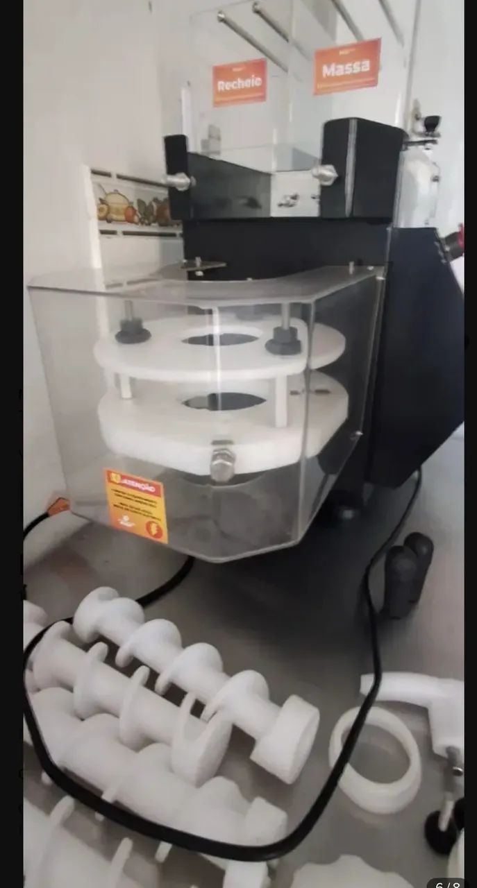 Máquina de salgado e masseira mexedora 