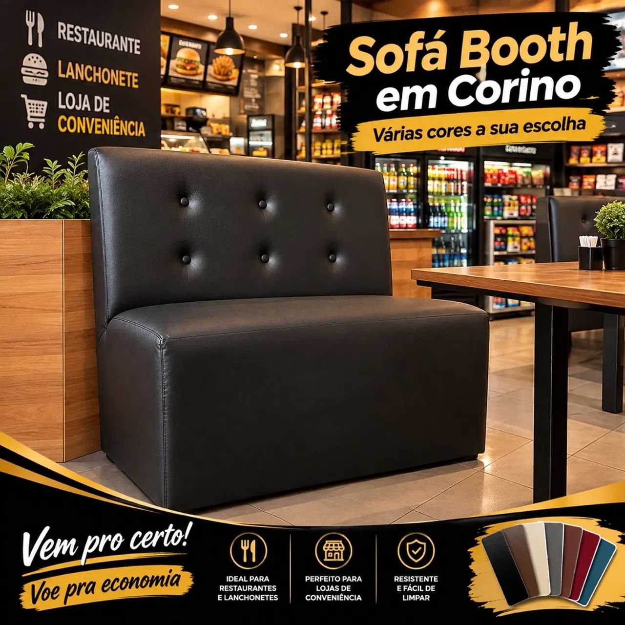 Poltronas Comercial em Corino!! Sob medida!! Entrega rápida. - Foto 2