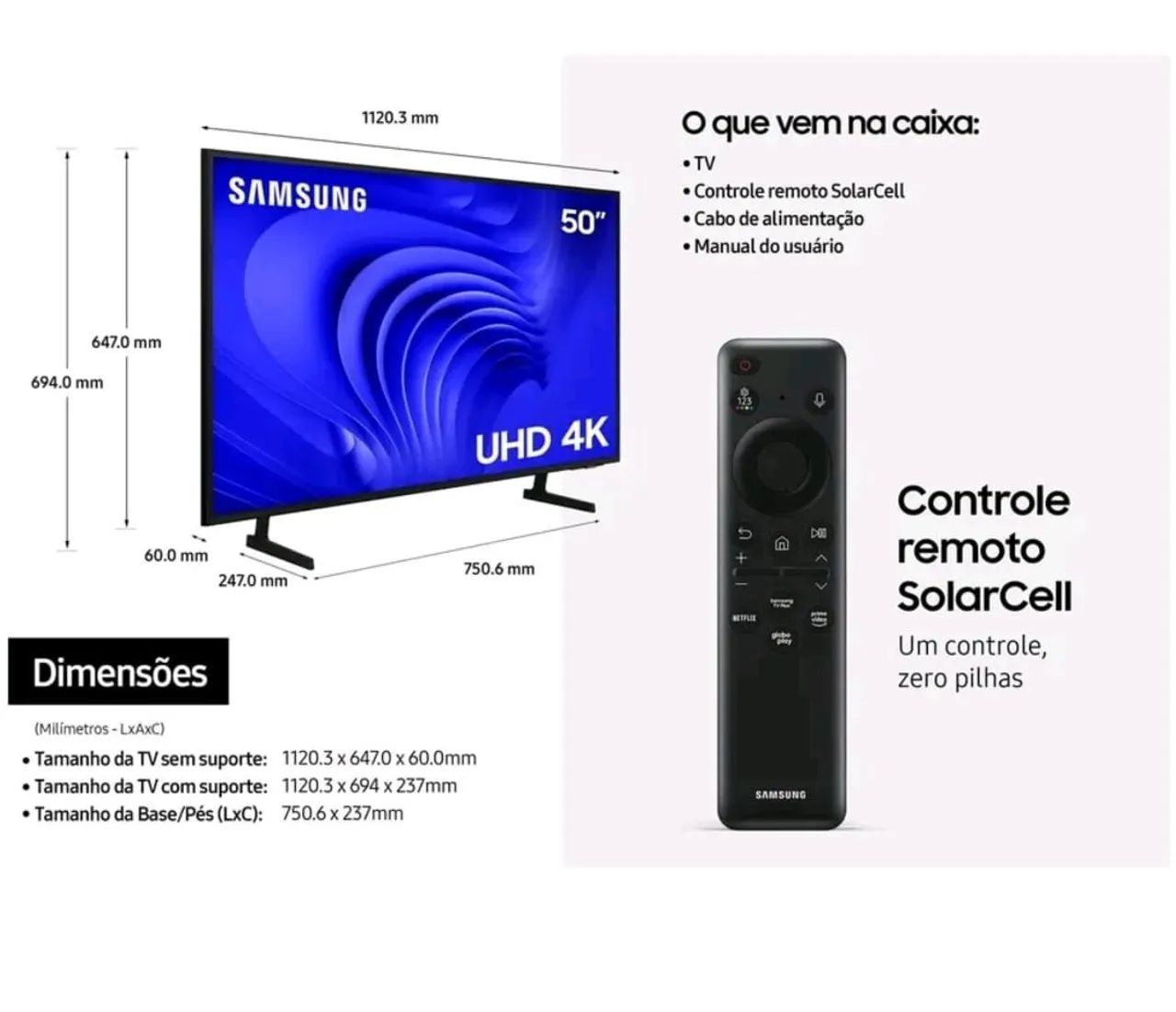 Televisão 50 polegadas  - Foto 4