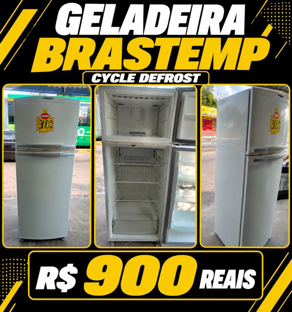 GELADEIRA BRASTEMP 