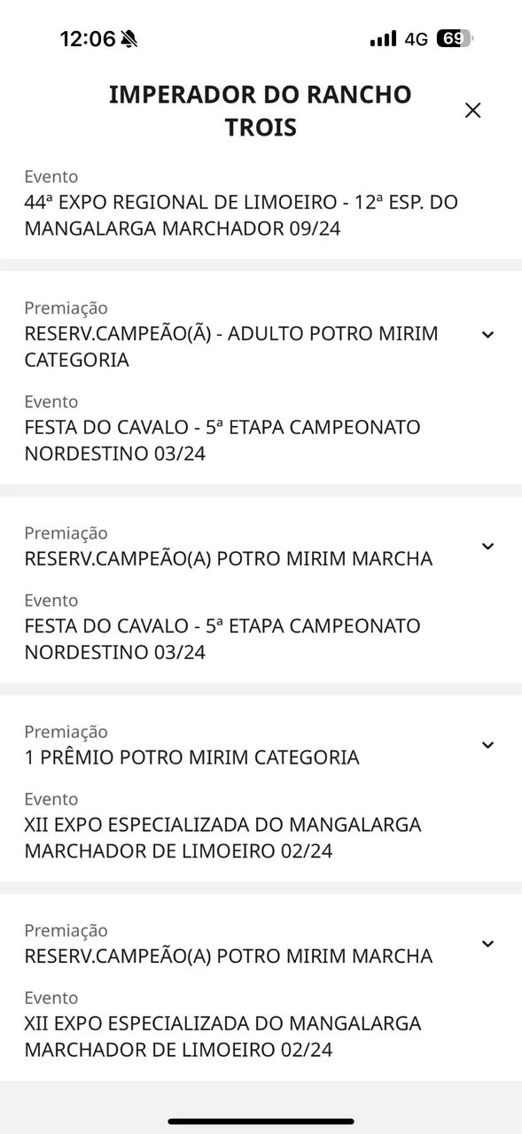 Cavalo mangalarga premiado em pista  - Foto 5