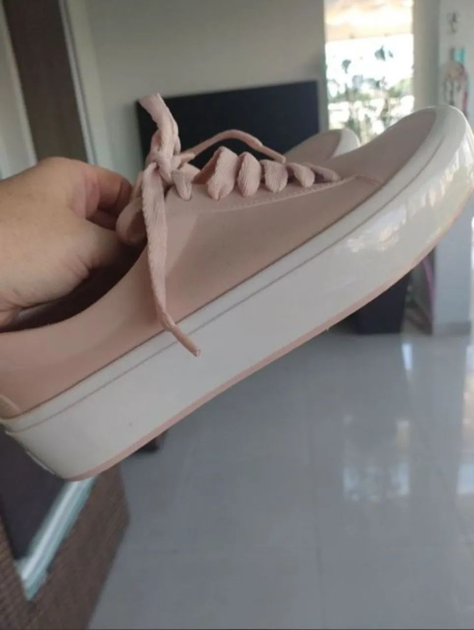 Tênis melissa rosa 37 - Foto 4