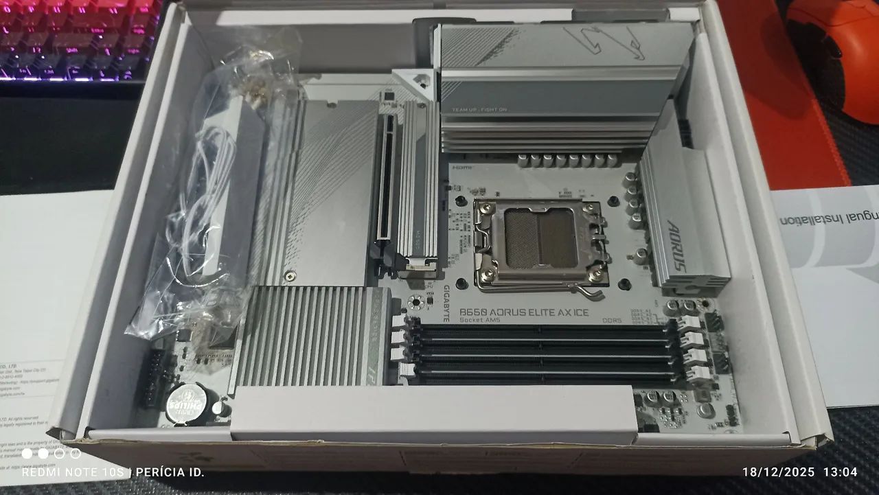Placa mãe Aorus Elite AX ICE  - Foto 2